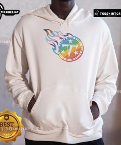 Good Tennessee Titans Logo Pride Hoodie featuring the iconic team logo on a stylish design, perfect for fans.