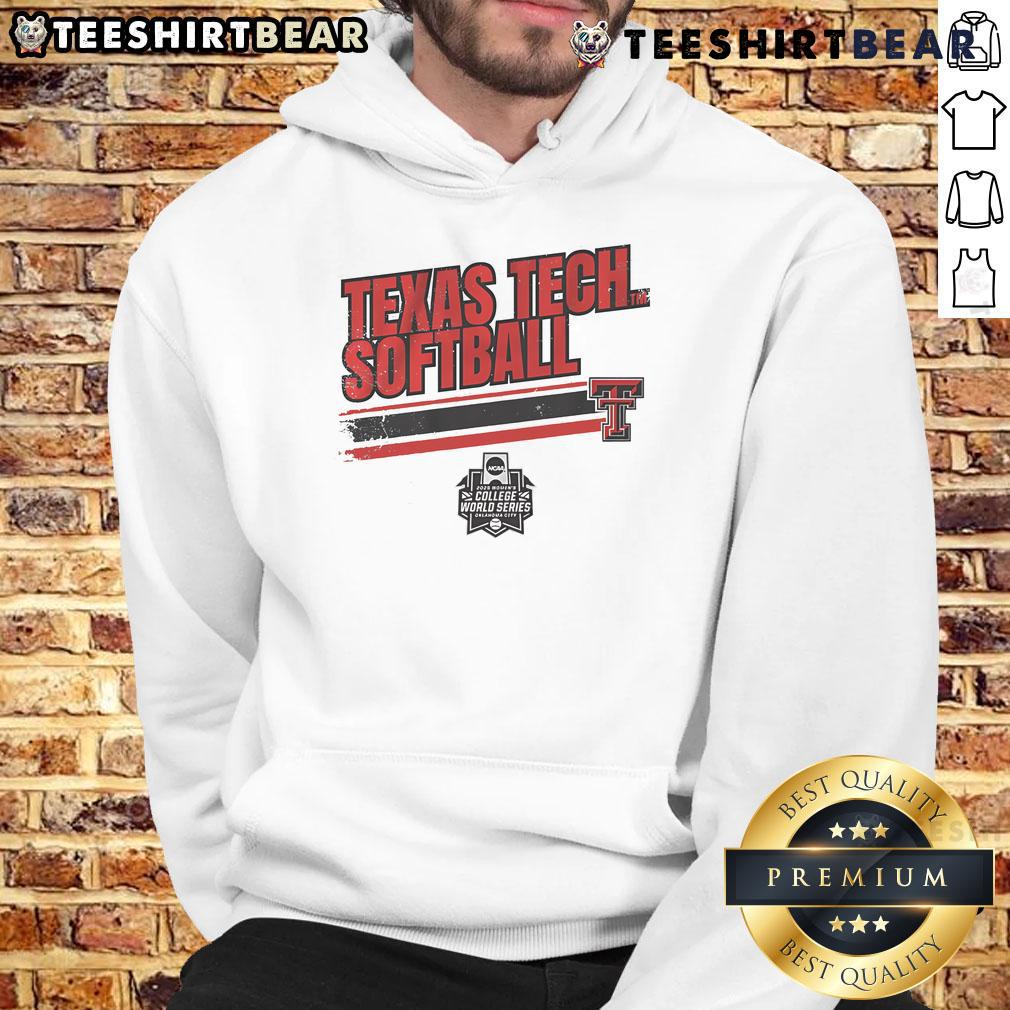 Good Texas Tech Softball Women'S College World Series Stripe Hoodie Good Texas Tech Softball Women's College World Series Stripe Hoodie featuring team colors and logo, perfect for fans.