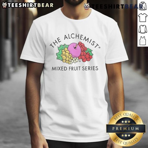 Good The Alchemist Mixed Fruit Series T-Shirt featuring vibrant fruit graphics for a stylish, unique look.