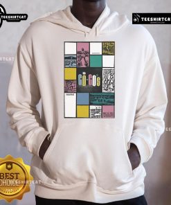 Good The Go Gos May 13 2025 hoodie featuring vibrant graphics from The Warfield concert in San Francisco, CA.