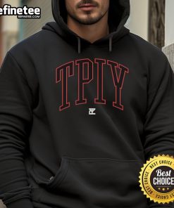 Good-The-Plot-In-You TPIY logo hoodie showcasing stylish design and vibrant colors, perfect for casual wear.