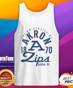 Good The University of Akron Zips 1870 tank top, featuring a stylish design in Akron, OH, perfect for fans and students.