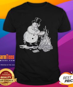 Good They Might Be Giants Snowman T-Shirt featuring a whimsical snowman design, perfect for fans of the band.