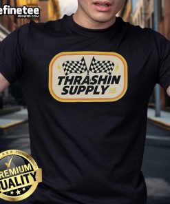 Good Thrashin Supply Rally T-Shirt featuring vibrant graphics and a stylish design, perfect for skate and rally enthusiasts.