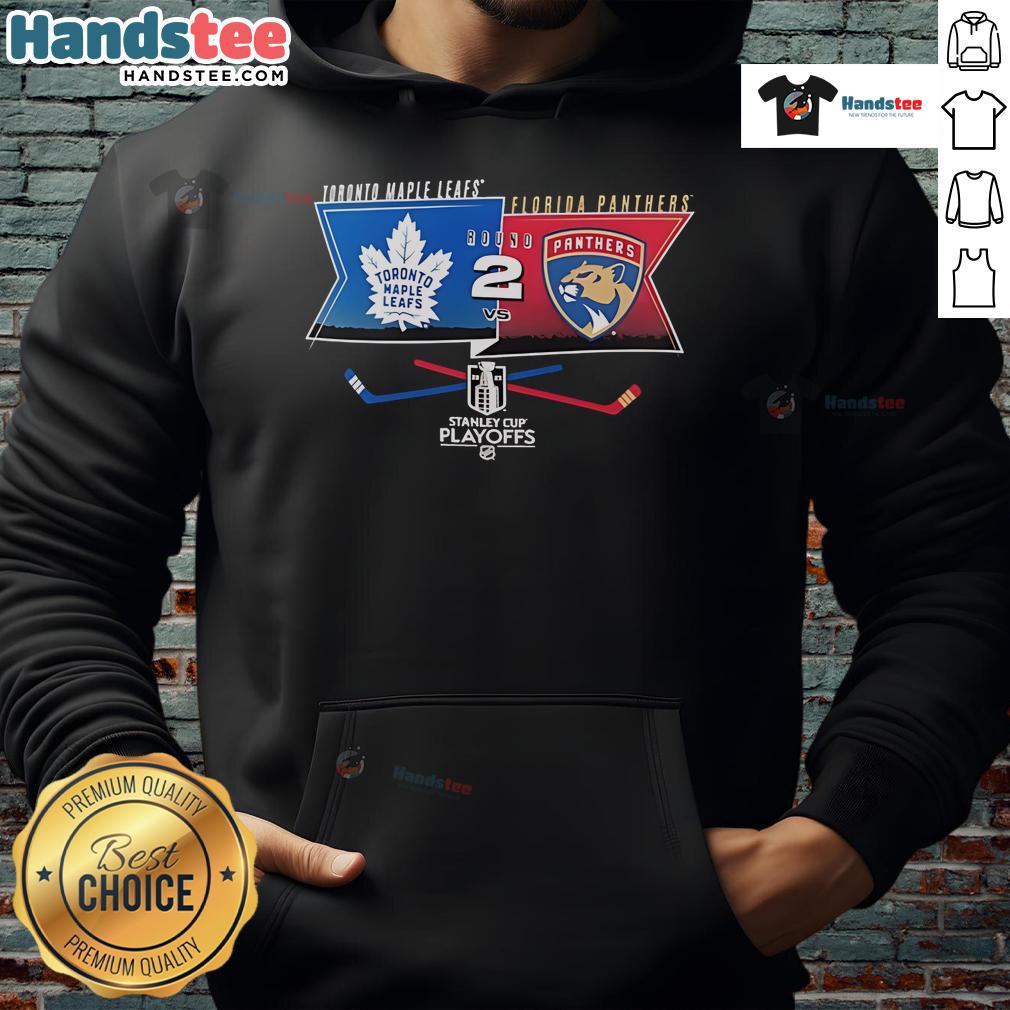 Good Toronto Maple Leafs Vs Florida Panthers Round 2 Stanley Cup Playoffs 2025 Hoodie Good Toronto Maple Leafs vs Florida Panthers Round 2 Stanley Cup Playoffs 2025 hoodie featuring team logos and vibrant colors.