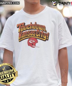 Good Touchdown Kansas City Chiefs T-Shirt featuring vibrant team colors and logo, perfect for any Chiefs fan.