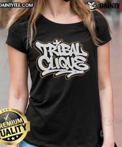Good Tribal Gear Bloved Ladies Tee featuring a stylish design, perfect for casual wear and showcasing a trendy look.