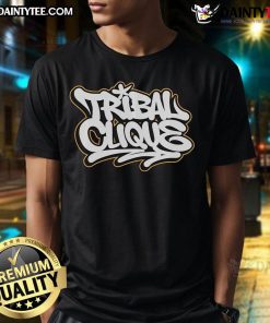 Good Tribal Gear Bloved T-Shirt in vibrant colors featuring a unique tribal design, perfect for casual wear.