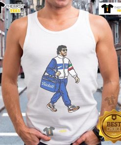 Stylish Good Trickett England Donadoni tank top in vibrant colors, perfect for casual summer wear and sports enthusiasts.