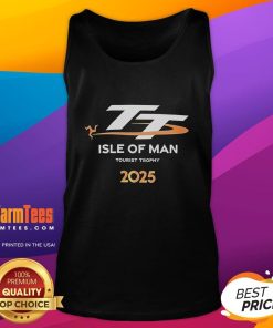 Good TT Tourist Trophy Isle of Man 2025 tank top showcasing vibrant design and racing spirit of the iconic event.