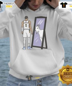 Good Tyrese Haliburton mirror goat Indiana basketball hoodie featuring vibrant design and comfortable fit for fans.
