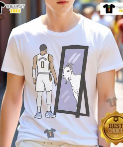 Good Tyrese Haliburton Mirror Goat Indiana Basketball T-Shirt featuring vibrant graphics and stylish design for fans.