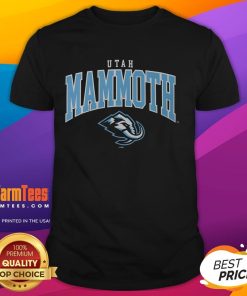 Alt Text: Good Utah Mammoth Classic Logo T-Shirt featuring a bold logo design, perfect for casual wear and outdoor enthusiasts.