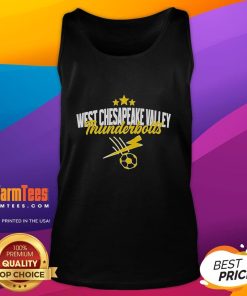 Good West Chesapeake Valley Thunderbolts soccer tank top in vibrant colors, perfect for fans and athletes alike.