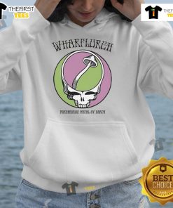 Good Wharflurch X Grateful Dead psychedelic metal hoodie featuring vibrant artwork and unique designs for fans.