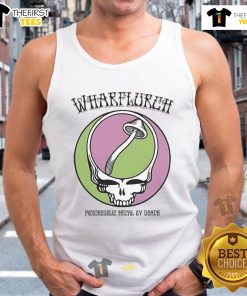 Good Wharflurch X Grateful Dead psychedelic metal tank top featuring vibrant artwork and unique design for fans.