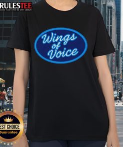 Good Wings of Voice Ladies Tee featuring a stylish design perfect for music lovers and casual wear enthusiasts.