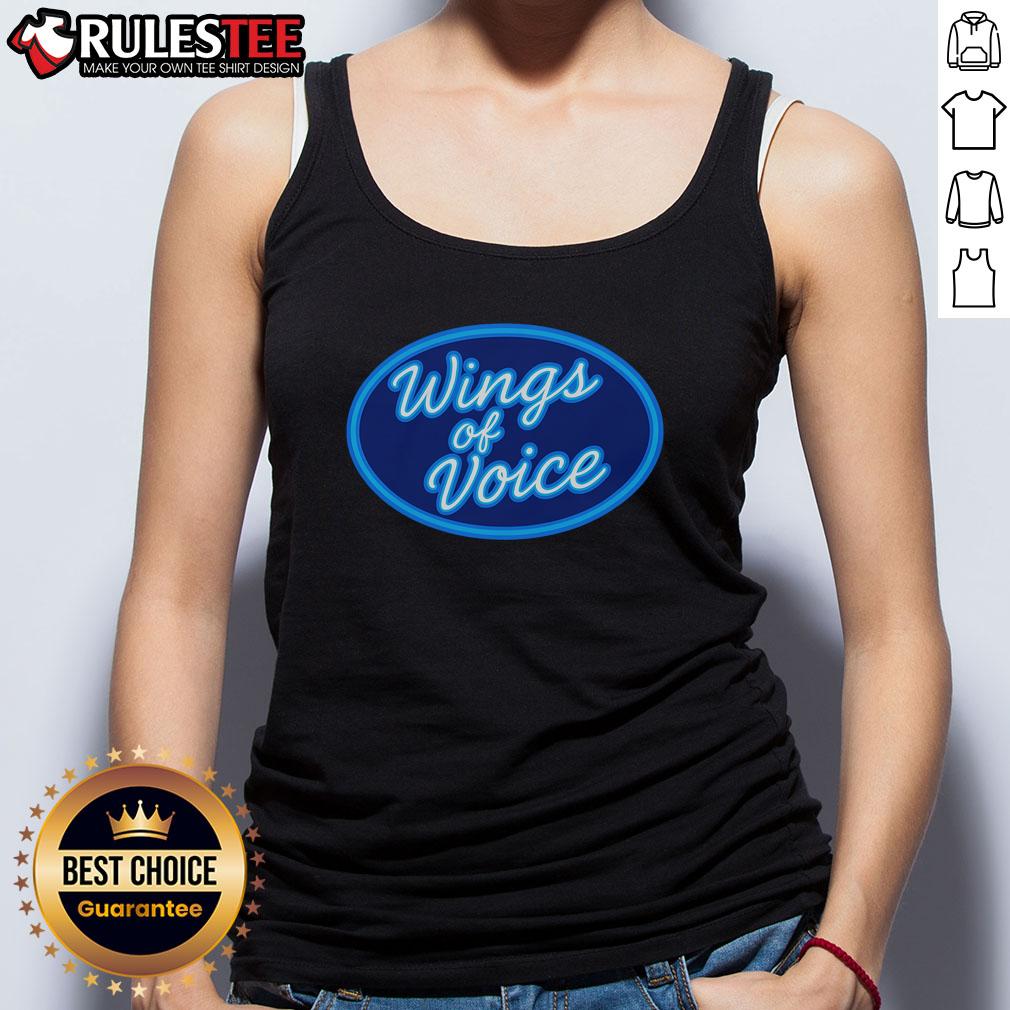 Good Wings Of Voice Tank Top Good Wings of Voice tank top featuring a stylish design, perfect for music lovers and casual wear enthusiasts.