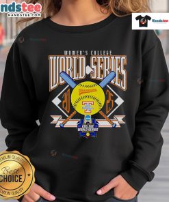 2025 Tennessee Volunteers women's basketball sweatshirt for the Good Women's College World Series, showcasing team spirit.