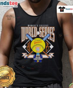 Alt Text: 2025 Tennessee Volunteers Women's Basketball tank top from Good Women's College World Series, perfect for fans.