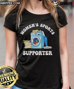 Good Women's Sports Supporter Ladies Tee in vibrant colors, perfect for active women who love sports and comfort.
