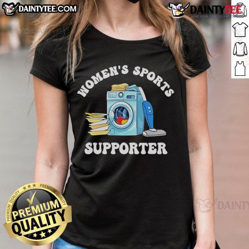 Good Women's Sports Supporter Ladies Tee in vibrant colors, perfect for active women who love sports and comfort.
