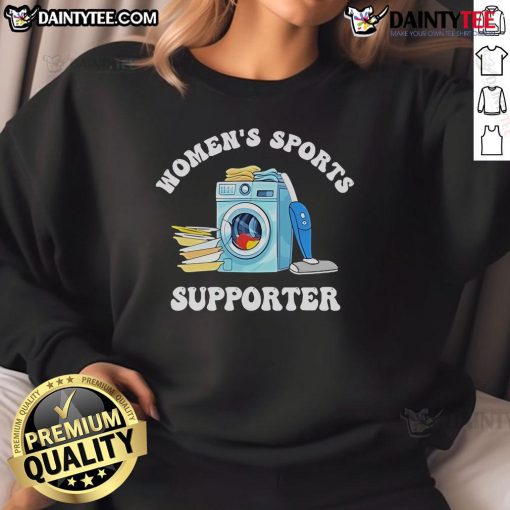 Good Women's Sports Supporter Sweatshirt in vibrant colors, perfect for athletic wear and casual outings.