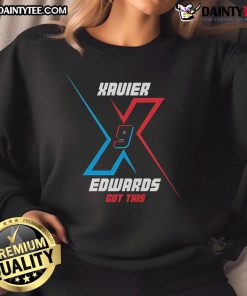 Alt Text: Good X Got This Xavier Edwards sweatshirt featuring stylish design, perfect for fans and casual wear.