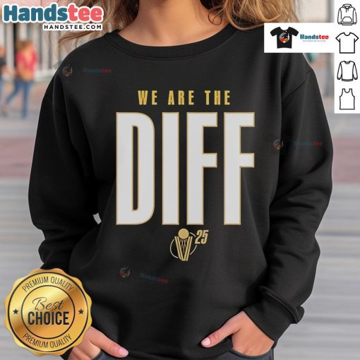 Good Zach Lowe 'We Are The Diff' Cleveland Cavaliers sweatshirt showcasing team spirit and style for fans.