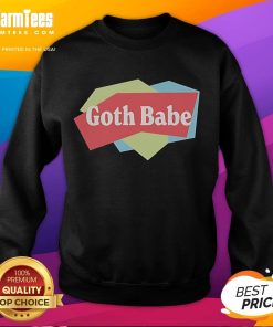 Goth Babe The Lola Tour 2023 sweatshirt featuring bold graphics and a stylish black design, perfect for fans.