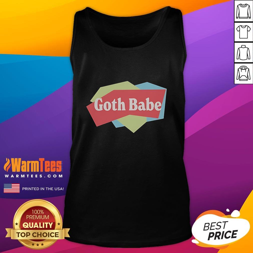 Goth Babe The Lola Tour 2023 Tank Top Alt Text: Goth Babe Lola Tour 2023 tank top featuring bold graphic design and edgy style for music festival fashion.
