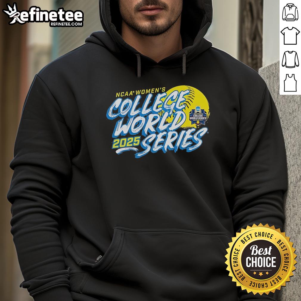 Official 2025 Ncaa Softball Women'S College World Series Hoodie Official 2025 NCAA Softball Women's College World Series Hoodie in team colors, perfect for fans and players.