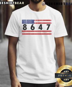 Hot Anti Trump Impeach T-Shirt featuring US flag design, perfect for supporters of the 47th President.