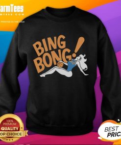 Hot Bada Bing Bong Sweatshirt featuring bold graphics and cozy fabric, perfect for casual wear and statement style.