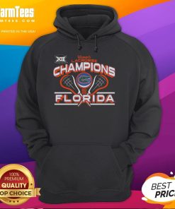 Hot Florida Gators 2025 Big 12 Women's Lacrosse Conference Tournament Champions Hoodie for fans and supporters.