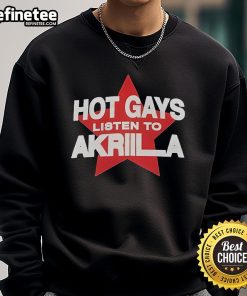 Hot gays enjoying music by Akriila while wearing stylish Niceto sweatshirts, showcasing vibrant urban fashion.