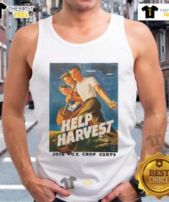 Join the Crop Corps with our Hot Help Harvest tank top, perfect for summer farming and outdoor activities.