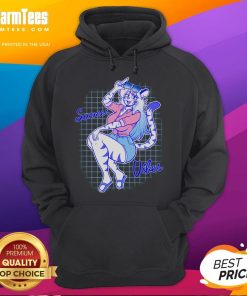 Hot Modern Yasha summer vibes with a stylish furry hoodie, perfect for trendy warm-weather outfits.