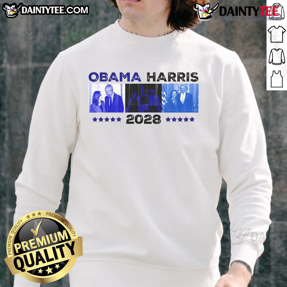 Hot Obama Harris 2028 Sweatshirt Hot Obama Harris 2028 sweatshirt featuring bold graphics and vibrant colors, perfect for supporters of the 2028 campaign.