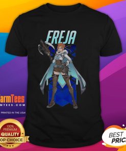 Hot Overwatch 2 Freja T-Shirt featuring vibrant graphics and stylish design, perfect for gaming fans and collectors.