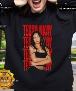 Hot Tessa Okay Sweatshirt in trendy design, perfect for casual outfits and cozy layering for all seasons.