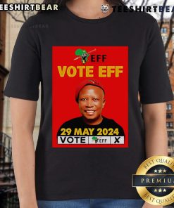 Stylish Hot Vote EFF Ladies Tee showcasing vibrant design for supporters of the Economic Freedom Fighters movement.