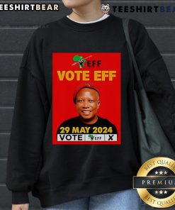 Hot Vote EFF Sweatshirt featuring bold graphics, perfect for supporters of the Electronic Frontier Foundation.