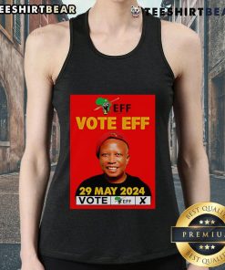 Stylish Hot Vote EFF Tank Top featuring bold graphics, perfect for showing support at events and rallies.
