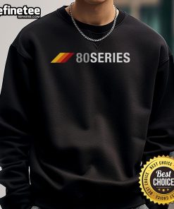 Alt Text: Vintage Nice 80 Series 3 Stripes Sweatshirt featuring classic design and retro style, perfect for casual wear.