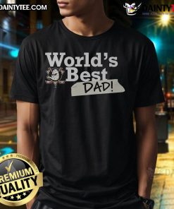 Alt Text: Nice Anaheim Ducks World's Best Dad T-Shirt featuring team logo and vibrant colors, perfect gift for hockey dads.