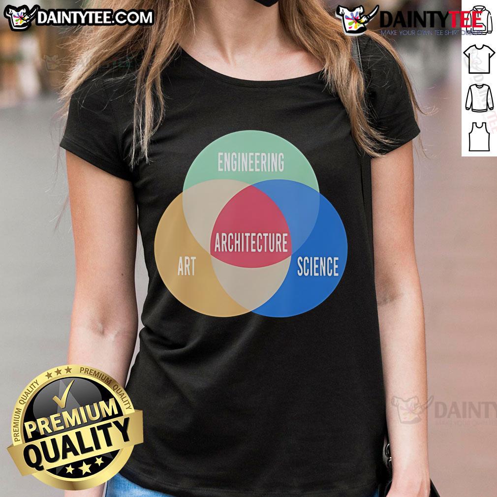 Nice Architecture Engineering Art Science Ladies Tee Stylish ladies tee featuring nice architecture and engineering art, perfect for science enthusiasts and fashion lovers.