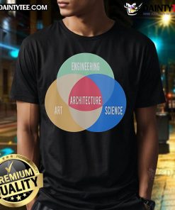 Stylish T-shirt featuring Nice Architecture Engineering Art Science design, perfect for art and engineering enthusiasts.