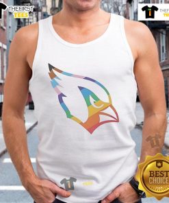 Stylish Nice Arizona Cardinals Pride Logo Tank Top featuring vibrant team colors and logo, perfect for game day.