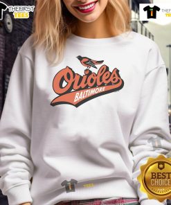 Nice Baltimore Orioles Homage gray sweatshirt featuring a stylish design for local fans and sports enthusiasts.